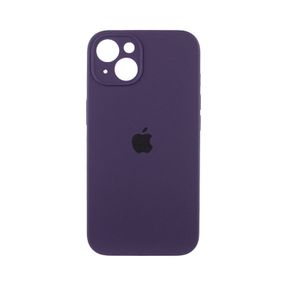 Чохол накладка Silicone Case Full Camera Protection для iPhone 13- deep purple