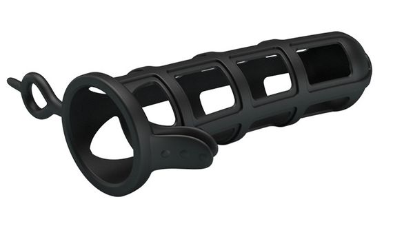 Стимулююча ажурна насадка Penis Sleeve, BI-026235 Sex Aura | Зображення 6