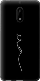 Чехол на Nokia 6 Силуэт1 "4590u-898-17620"