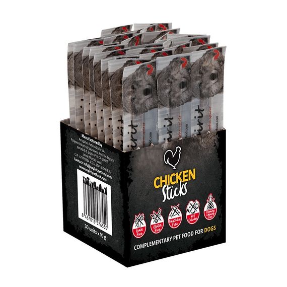 Ласощі для собак Alpha Spirit Chicken Sticks for Dogs з куркою 30 шт х 10 гр