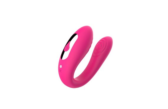 Вібратор для пар Massager Dual Vibrator USB 5 Functions / Remote Control Sex Aura | Зображення 2
