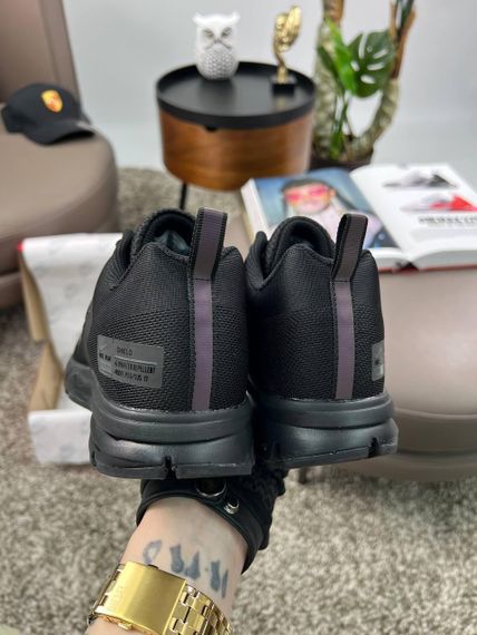 Мужские кроссовки Zoom Structure 17x All Black (текстиль) весна / лето / осень | Зображення 2