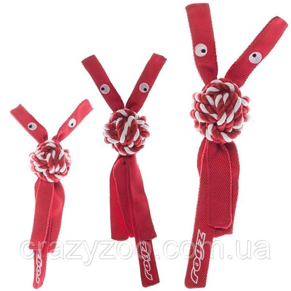 Іграшка для собак Rogz Cowboyz червона М 31 см 4289707 | Зображення 1