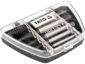 Набір екстракторів зламаних болтів 3-14мм 6 штук YATO YT-0590