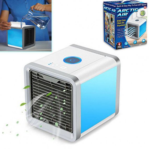Кондиціонер Arctic Air з 3 режимами підсвічування, Портативний кондиціонер для дому   знижка | Зображення 3