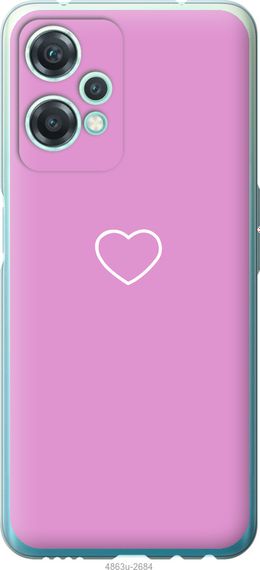 Чехол на OnePlus Nord CE 2 Lite Сердце 2 "4863u-2684-17620"
