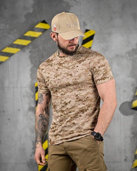ХЛОПКОВА Б tactical футболка PATRIOT DESERT DIGITAL ВТ5101 | Зображення 2