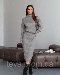 Костюм цвет серый размеры S, L, M FI_009412