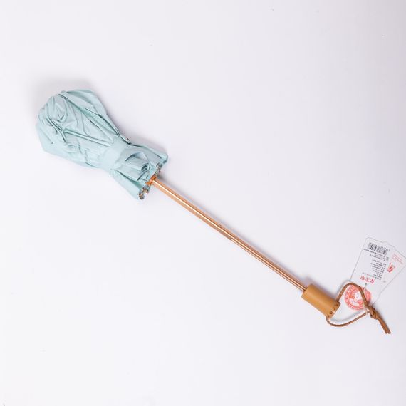 Парасолька механічна з принтом надійна з поліестеру діаметр 99 см Блакитна HP-23-3BL | Зображення 1