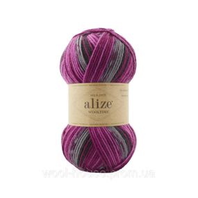 Шкарпеткова пряжа Alize Wooltime, 11018