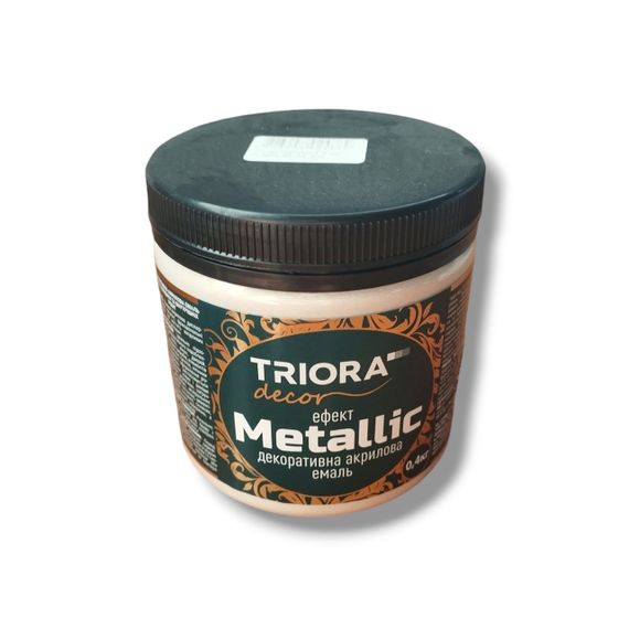 Декоративна акрилова емаль ТМ «ТRІОRА» 0,4 КГ 925 Перлина