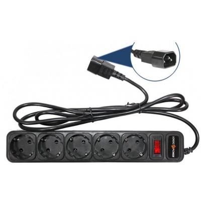 Сетевой фильтр питания LogicPower LP-X5-UPS 3.0м, 0,75mm2, 10A (2754) (2754) | Зображення 3