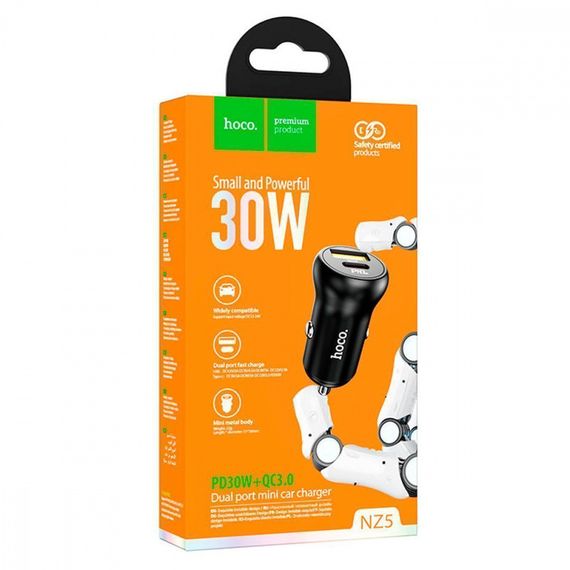АЗП Hoco NZ5 PD30W+QC3.0 | Зображення 1