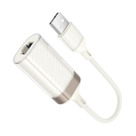 Контроллер HOCO UA41 USB 2.0 to Ethernet - Сетевой адаптер 10/100Mbps | Зображення 4