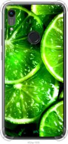 Чохол на Huawei Y6s Зелені часточки лимона "852sp-1871-2448"