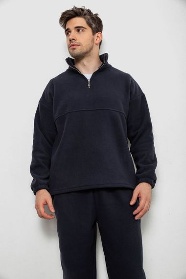 Спортивный костюм мужской на флисе, цвет синий, 238R58620 | Зображення 1