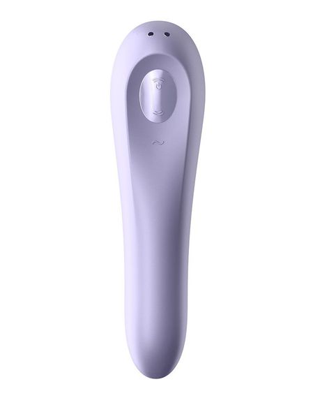 Смарт-вибратор и вакуумный стимулятор 2в1 Satisfyer Dual Pleasure Mauve | Зображення 2