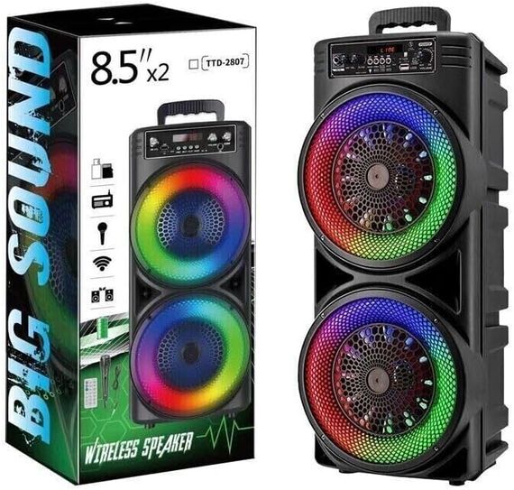 Колонка Bluetooth Wireless Speaker TTD-2807 ∙ Портативная Bluetooth-колонка TTD-2807