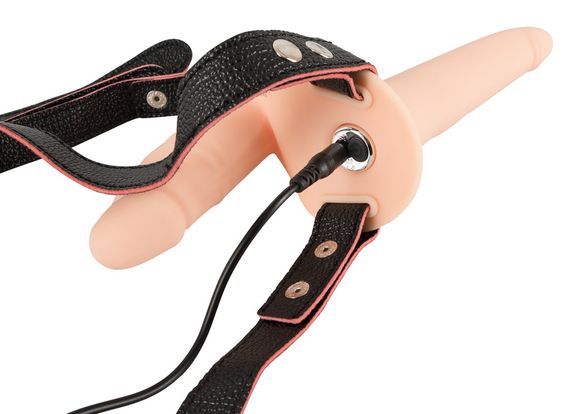 Страпон - Vibrating Double Strap-On | Зображення 4