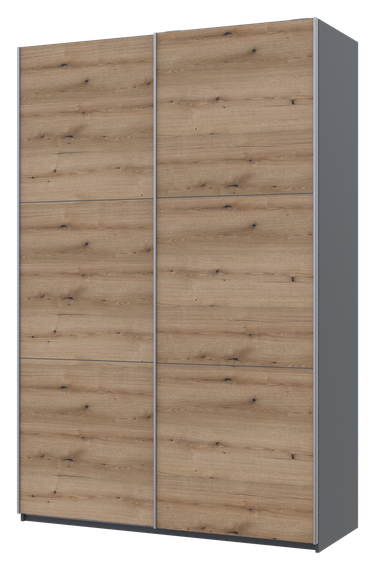Шкаф-купе двухдверный Doros G-Caiser 160х60х240 см Графит/Дуб евок (DRS-011039) | Зображення 3