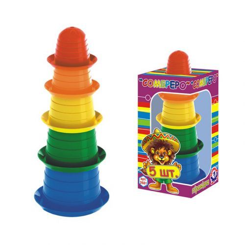 Пирамидка "Сомбреро 1 ТехноК" (в коробке)