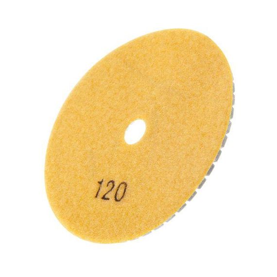 Коло алмазне шліфувальне гнучкий на липучці 125 мм P120. INTERTOOL BT-0928 | Зображення 2