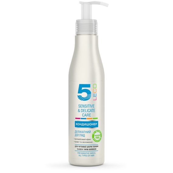 Кондиціонер для волосся LECO «Делікатний догляд» флакон 250 мл