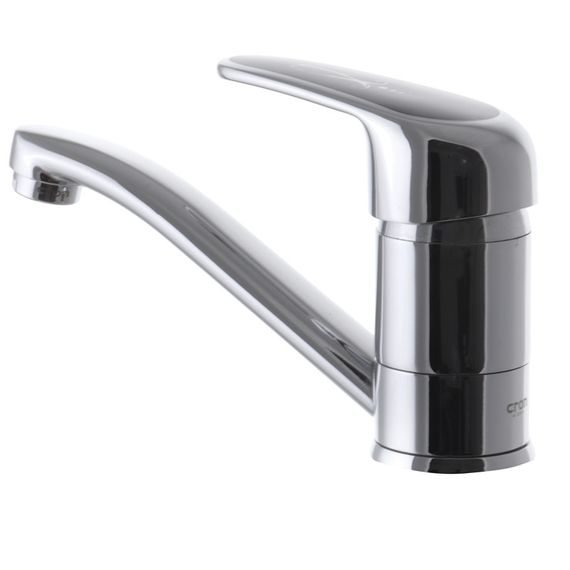 Змішувач для умивальника CRON MAGIC 004 чорна ручка (CR0107) | Зображення 2