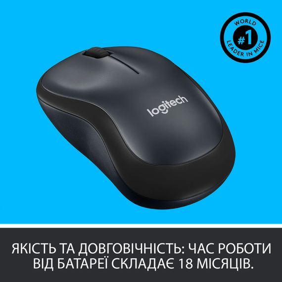 Мишка Logitech M220 Silent Grey (910-004878) | Зображення 4