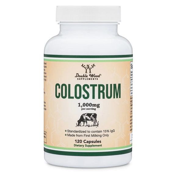 Колострум Double Wood Colostrum 500 mg 120 Caps