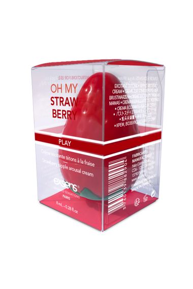 Стимулюючий крем для сосків EXSENS AROUSAL CREAM OH MY STRAWBERRY 8ML | Зображення 2
