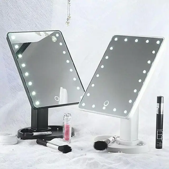 Дзеркало з LED підсвічуванням прямокутне 22 LED діода Large Led Mirror