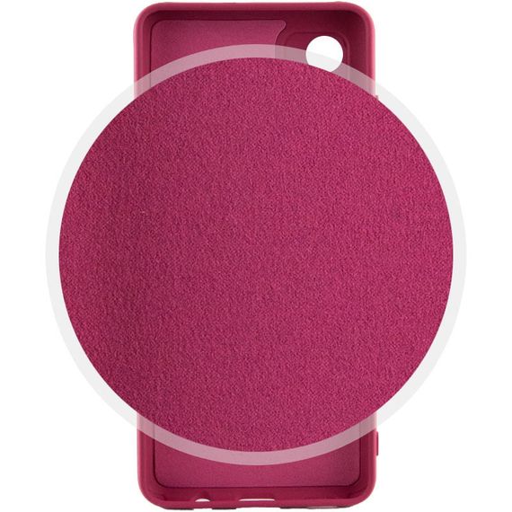 Чехол Silicone Cover Lakshmi Full Camera (A) для Oppo A38 / A18 Бордовый / Marsala | Зображення 1