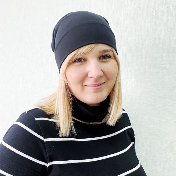 Шапка 4Profi черная размер М 15506