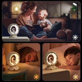 Нічник світлодіодний космонавт XO OZ12 Spaceman 1200mAh сенсорне керування нічник