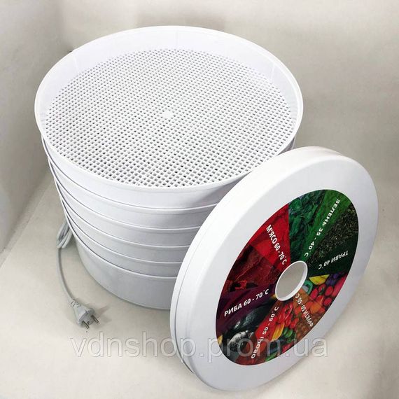 Електрична сушарка для фруктів овочів та фруктів SeaBreaze, Побутовий дегідратор для сушіння продуктів WM-31 | Зображення 2