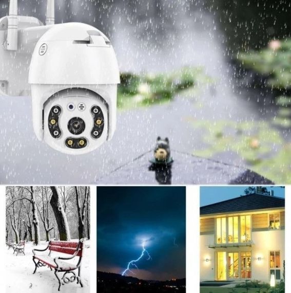 Камера відеоспостереження PTZ N4 WIFI 4MP з бездротовим підключенням та нічним баченням, XPRO (41814-PTZ N4 WIFI 4MP_1113) | Зображення 5