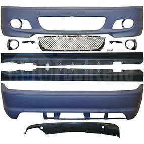 Обважування компл. BMW 3 E46 98-05 (2Т1-Сторон.Вихлоп, Пороги-Coupe-M-Tech-), 715 5185