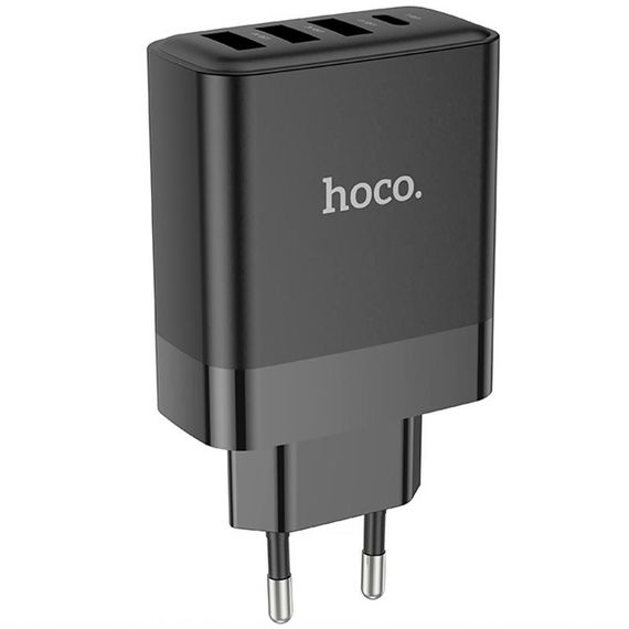 МЗП Hoco C127A Intelligent PD45W (3USB-A/1C) Black