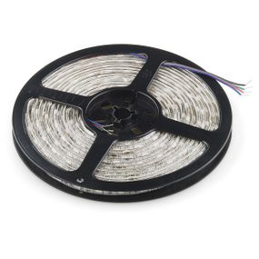 Гибкая светодиодная лента 300 SMD 5050, 12V 5м, 8мм*2,7мм, влагостойкая, зеленая
