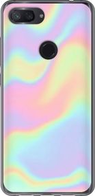 Чехол на Xiaomi Mi 8 Lite пастель "3855u-1585-17620"