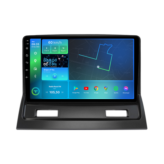 Штатна магнітола Torssen Mitsubishi Galant 2003-2012 FL9 4+64Gb 4G Carplay DSP | Зображення 1