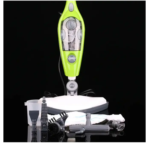Универсальная паровая швабра 10в1 CleanFix Steam Power Mop 10X ручной пароочиститель-щетка для уборки | Зображення 3