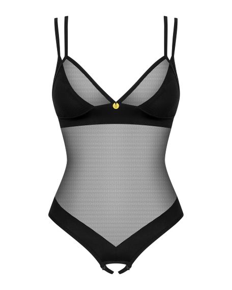 Боді з вирізом Obsessive Nesari Чорний M/L | Зображення 2