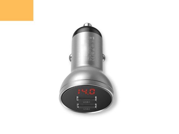 Автомобільний зарядний пристрій XPRO CCBX 24w PD+QC сірий (24218-01)