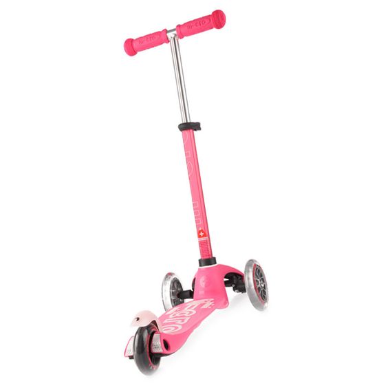 Детский самокат Deluxe pink до 50 кг 3х колесный | Зображення 5