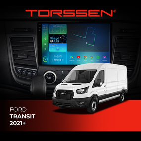 Штатна магнітола 2K Torssen Ford Transit 2021+ F98256 4G Carplay DSP