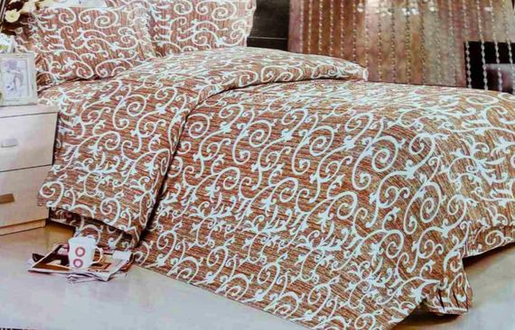 Комплект постельного белья от украинского производителя Polycotton Двуспальный 90922 | Зображення 4
