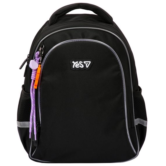 Шкільний рюкзак YES S-115M Just Black 550296 20.6 л | Зображення 1