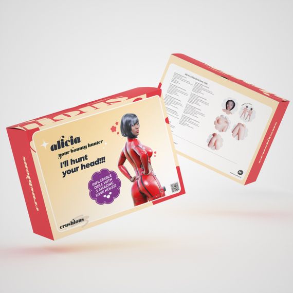 Секс-лялька з 3 отворами Crushious ALICIA The Inflatable Nurse, бежева, 155 см Sex Aura | Зображення 1